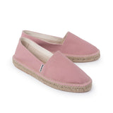 Mila Sustainable, Eco Friendly, Vegan Canvas Espadrille Flats - Pink