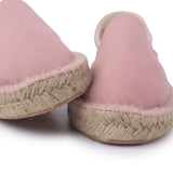 Mila Sustainable, Eco Friendly, Vegan Canvas Espadrille Flats - Pink