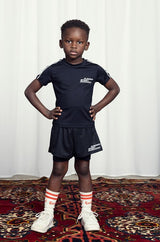 M.Rodini Sport Kids Combined Shorts - Black