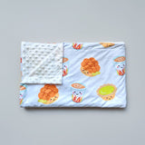 Minky Fleece Sensory Baby Blanket - Cha Chaan Teng