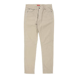 Angels Trousers - 32W 32L Beige Cotton