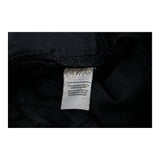 Iceberg Striped Trousers - 32W UK 10 Black Viscose Blend