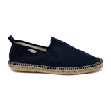 Montpellier Eco Friendly Vegan Slip on Espadrilles - Navy Blue