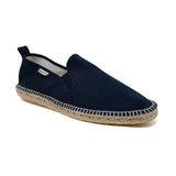 Montpellier Eco Friendly Vegan Slip on Espadrilles - Navy Blue