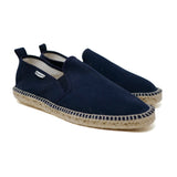 Montpellier Eco Friendly Vegan Slip on Espadrilles - Navy Blue