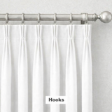 Anydrape White Luxury Retro Curtains – Modern Textured Drapes for Living Room, Bedroom & Dining Decor