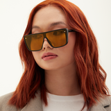 Sustainable Rayz - Limited Edition Yellow Squared Sunglasses