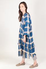 Newman Organic Cotton Plaid Coat