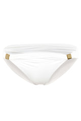 Nina Classic Brief Bikini Bottom White