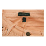 LRL Ralph Lauren Trousers - 30W UK 8 Orange Cotton