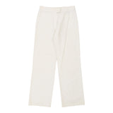 Burberry Trousers - 30W UK 12 White Cotton