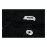 Moschino Jeans Trousers - 30W UK 8 Black Cotton Blend