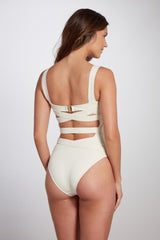 Donatella Ivory One Piece Swimsuit
