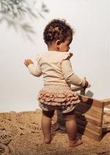 Bloomers with Ruffle - Floral Print