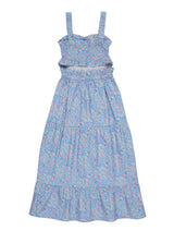 Women summer dress with open back