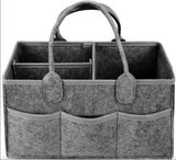 Anysort Mommy Diaper Bag Dark Grey Organizer Multifunctional Newborn Things Nursery Stackers and Caddies Pouch Large Storage