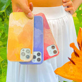 Lavender Blue Reflections iPhone XR Case