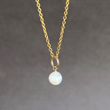 Paloma Pearl Necklace Gold