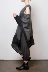 Pamela Hand-Loomed Alpaca Slash Tunic