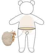 Organic soft toy - Cat