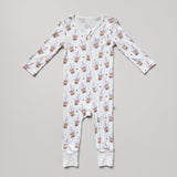 Bamboo Convertible Zip Romper - Boba