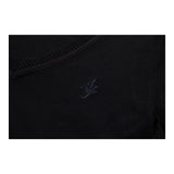 Armani Jeans V-neck Jumper - Medium Navy Wool Blend