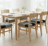 Anyseat Dark Gray Black Pattern Print Chair Cover – Stretch Washable Removable Seat Cover for Dining & Kitchen