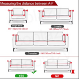 Anyseat Textured Abstract Pattern Sofa Cover – Stretchable Slipcover for Living Room Chair Protection