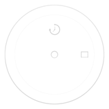 Raised Pure White Dial