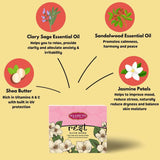 Rest Bath Bomb with Clary Sage & Jasmine Petals