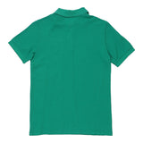 Age 11-12 Benetton Polo Shirt - 2XL Teal Cotton