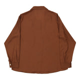 Unbranded Shirt - XL Brown Polyester
