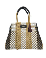 Less Pollution Convertible Handbag to Tote - Champagne