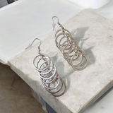 Halo Cascade Earrings