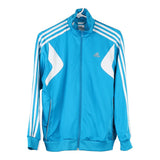 Age 13-14 Adidas Track Jacket - Large Blue Polyester