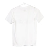 Age 11-12 Lombardia Uno Puma Football T-Shirt - Medium White Polyester