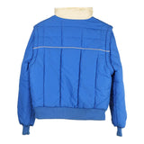 Age 12 White Tab Levis Puffer - Medium Blue Polyester