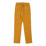 Jeckerson Trousers - 28W UK 8 Yellow Cotton