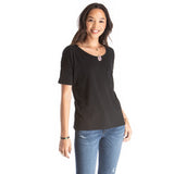 Short-Sleeve Tee - Organic Cotton - Black