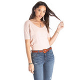 Short-Sleeve Tee - Organic Cotton - Pink