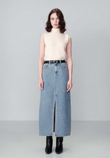 Denim Skirt Nohame Bleu