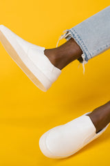 Men's Slip On | White-Jade