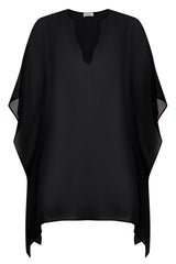 Black Tunic Caftan Dress