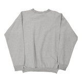 Pacific University Hanes College Sweatshirt - Small Grey Cotton Blend