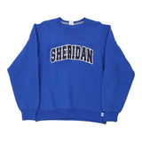 Sheridan Russell Athletic Sweatshirt - Medium Blue Cotton Blend