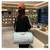 Anymom Mommy Diaper Bag Blue Unicorn Shoulder Bag with Internal Zip Pocket Waterproof Handbag for Travel and Sports