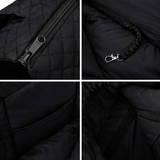 Anypet Quilted Thin Black Korean-Inspired Pet Carrier Handbag & Shoulder Bag