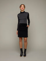 BULB | Cotton Velvet Short Skirt