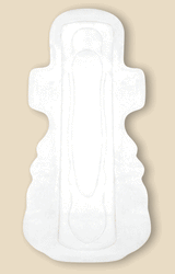 Organic Night Pads with Wings (Long)