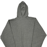 Dickies Flannel Lined Hoodie - Medium Gray Cotton Blend